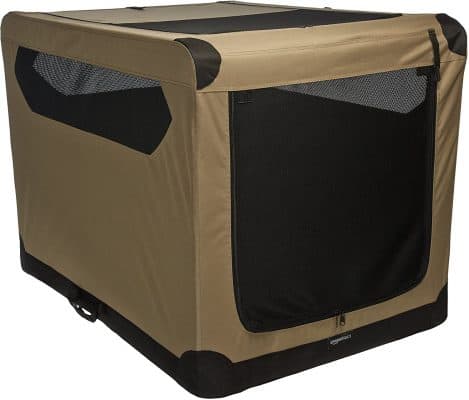 AmazonBasics Portable Folding Soft Dog Travel Crate