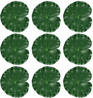 Justdolife 108PCS Artificial Plant Simulated Duckweed Floating Fish Tank Plant