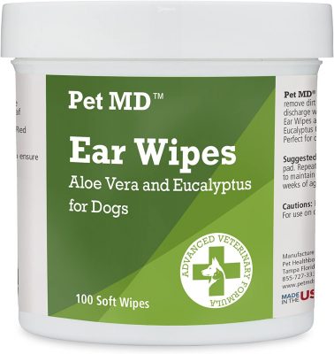 PET MD Ear Wipes