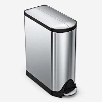 simplehuman Butterfly Lid Step Trash Can