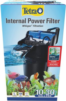 Tetra Internal Power Filter With Whisper Filtration