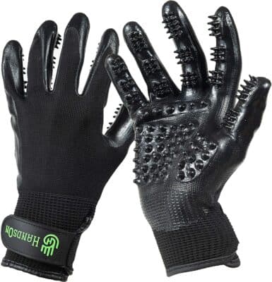 HandsOn Pet Grooming Gloves