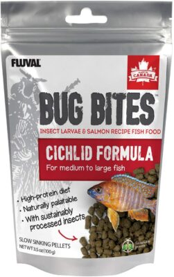 Fluval Bug Bites Cichlid Fish Food
